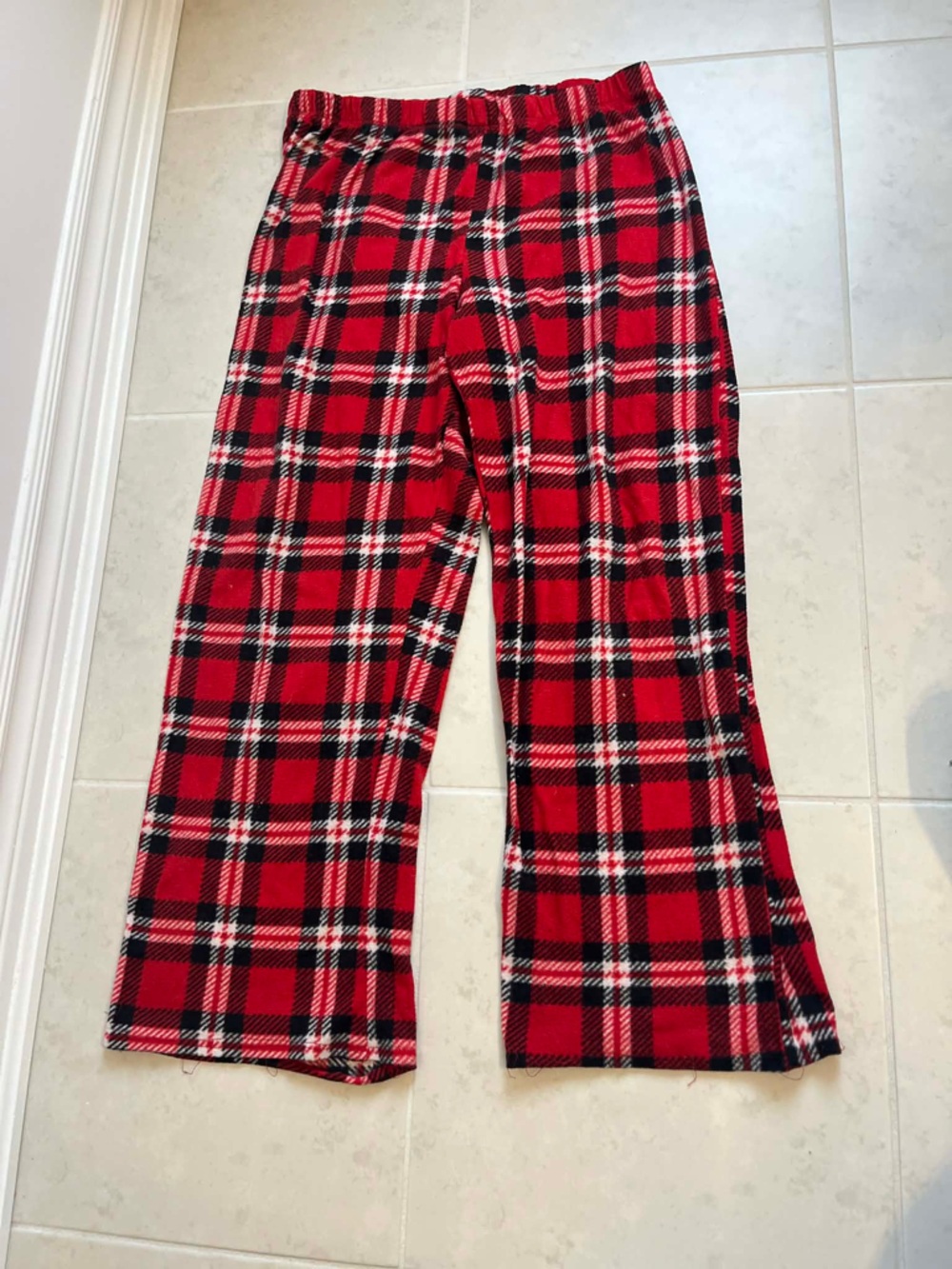 Charisma Red Black Plaid Flannel Lounge Pants